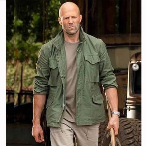 jason statham green jacket