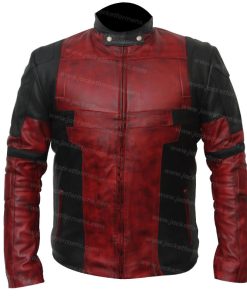 deadpool leather jacket