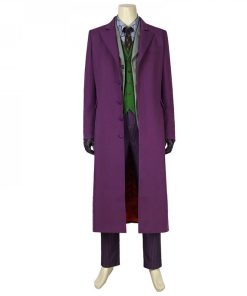 joker purple trench coat