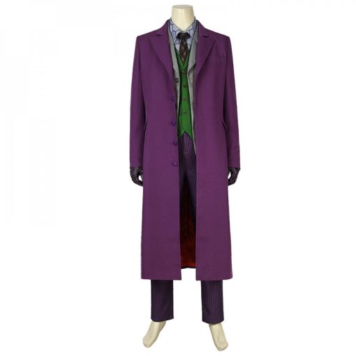 joker purple trench coat