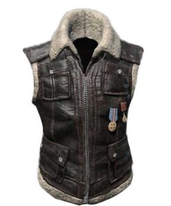Battleground Leather Vest