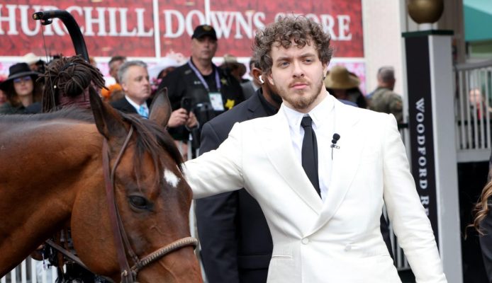 Jack Harlow white suit